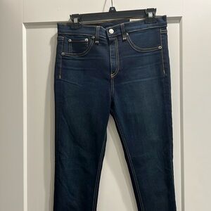 Rag and bone high rise skinny jeans size 29